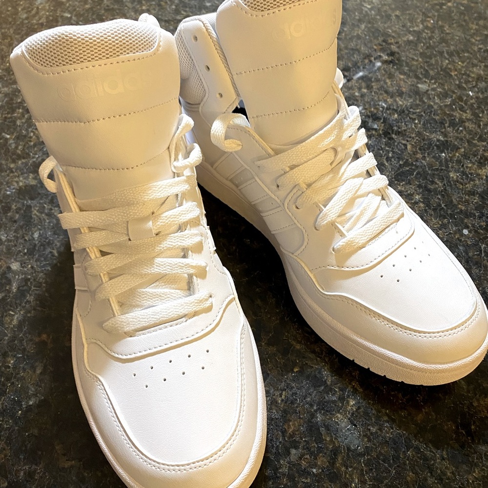 ❄️ adidas Hoops Mid 3 Sneaker | White | 8.5 Men/Women 9-9.5